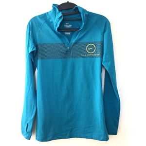 Nike Pro Combat Livestrong drift blue 1/4 …